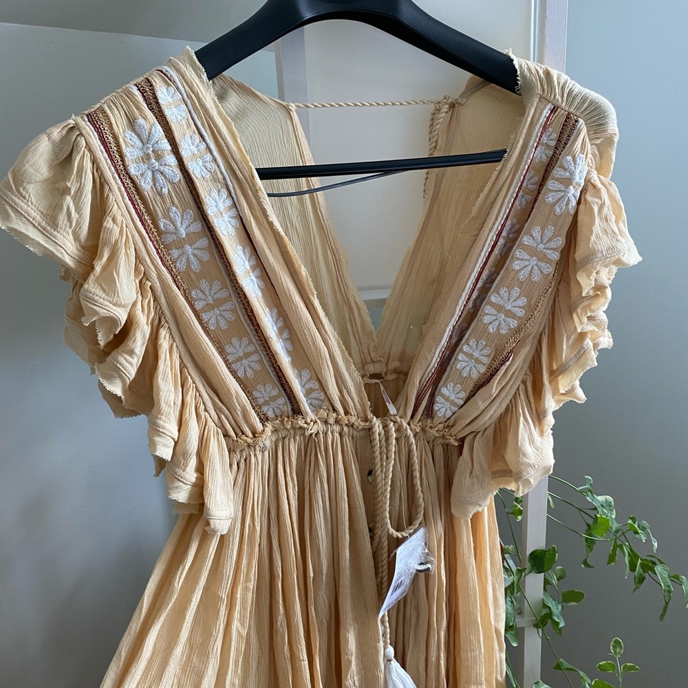 Free People Will Wait For You maxi dress NWT S
